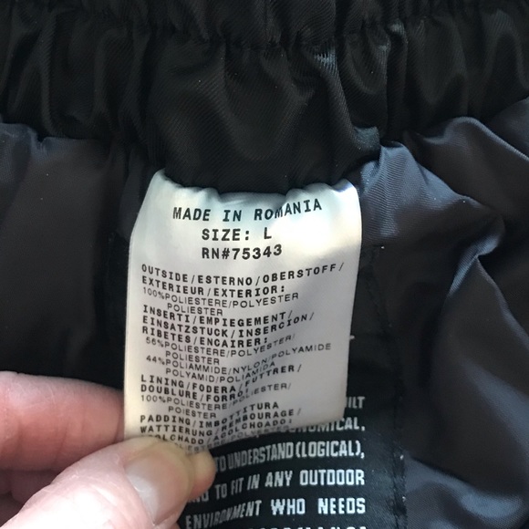 Women’s Ski Pants-On the Edge Black, Large - Picture 7 of 11